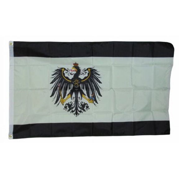 Kingdom of Prussia Polyester 3x5 Foot Flag Germany Banner Prussian German 100D