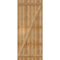 thumbnail image 5 of 32 1/4"W X 77"H Timbercraft Six 5 3/8" Boards Joined Board-N-Batten Shutters W/Z-Bar, Rough Sawn Western Red Cedar (Per Pair), 5 of 13
