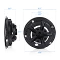 thumbnail image 2 of CROSSDESIGN Wheel Covers Hub Caps Fit for Yamaha Club Car E-Z-GO 8" Wheel Hub Cover Black, 2 of 9