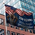 thumbnail image 4 of 250th Anniversary Polyester Banner, Party Essential Boosts Festive Atmosphere, 4 of 4