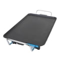 thumbnail image 1 of Electric Griddle Small Smokeless Nonstick Multifunctional Stove Top Flat Griddle for Breakfast Indoor BBQ Small Size EU Plug 220V, 1 of 5