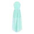 thumbnail image 3 of inhzoy Kids Girls Halter Neck Chiffon Maxi Romper Dress, 3 of 6