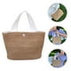 thumbnail image 5 of Mujeres Blaya Summer Bolsa de paja Bolsa de bolso tejido casual Bolsas tejidas de bolso tejido, 5 of 5