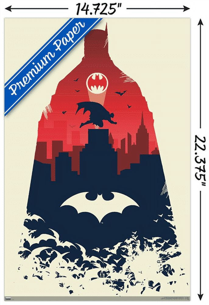 DC Comics Batman - Cape Wall Poster, 14.725" x 22.375"