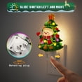 thumbnail image 2 of Lámpara Nocturna JandCase Árbol de Navidad y Muñeco de Nieve 3000K Enchufable, 2 of 7