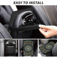 thumbnail image 6 of Bingfone Car Four-Season Universal Armrest Box Mat,Car Armrest Seat Cover Center Console Mat-Dot Mandala, 6 of 7