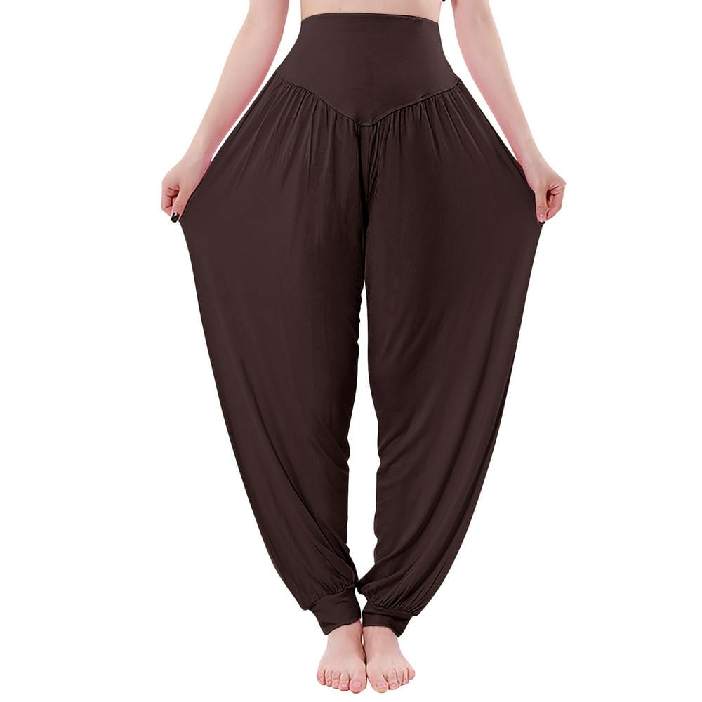 Sweat Pants Women Pants High Waisted Yoga Pants Hippie Pants Boho - Main Image