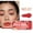 G, variant on RKSTN Eyeshadow Palette Lipstick Eyeshadow Blush 3 In 1 Contouring Rouge Cream Eyeshadow Palette