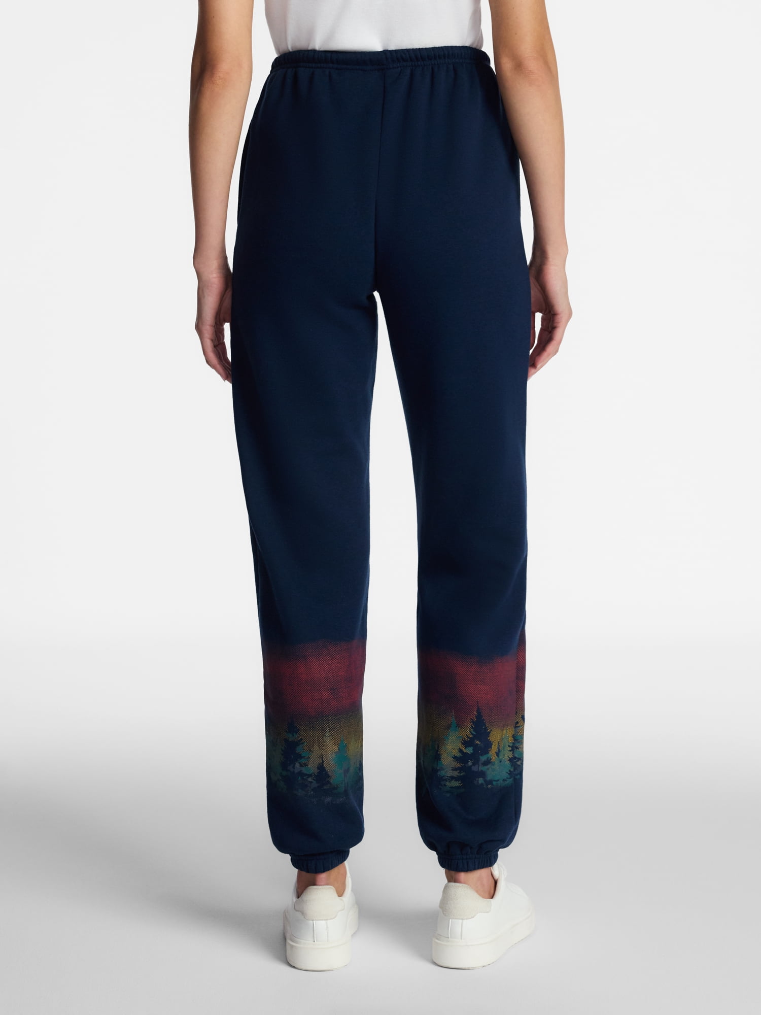 Harry Potter Women's Screenprint Drawstring Fleece Joggers, Sizes XXS-XXL