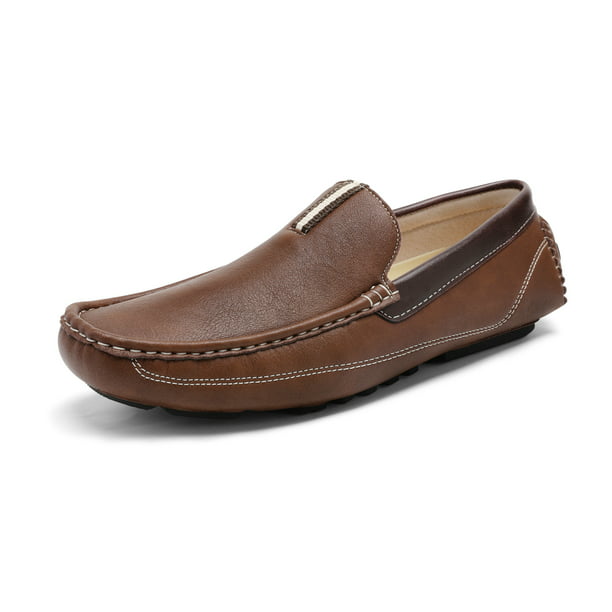 Oppervlakkig logo Heb geleerd Bruno Marc Men Fashion Classic Loafers Driving Moccasins Shoes For Men Slip  on Lightweight Loafers Shoes BM-PEPE-2 BROWN Size 12 - Walmart.com