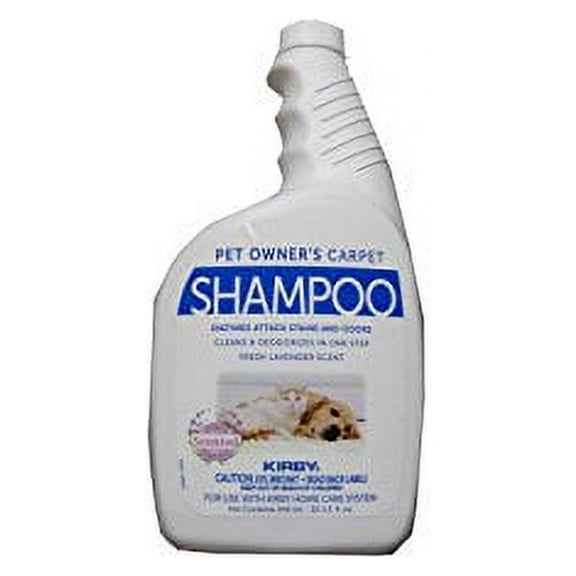 Genuine Kirby Pet Owners Foaming Carpet Shampoo (Lavender Scented) - 32oz - Kirby Part #235406S. Use with SE2 Sentria 2 G11, Sentria SE G10 G9, DE G8 Diamond Edition, ULTG G7, G6 G2001, G5,