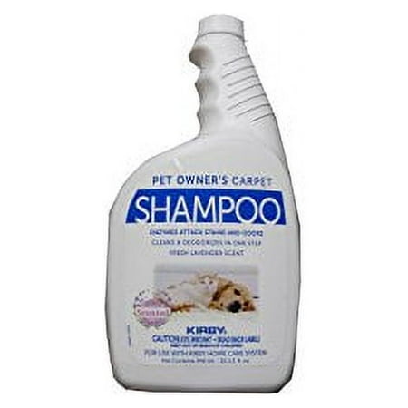 Genuine Kirby Pet Owners Foaming Carpet Shampoo (Lavender Scented) - 32oz - Kirby Part #235406S. Use with SE2 Sentria 2 G11, Sentria SE G10 G9, DE G8 Diamond Edition, ULTG G7, G6 G2001, G5,