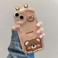 thumbnail image 3 of Funda para Xiaomi Redmi Note 12 4G 9 8 11 10 12 13 Pro Plus 12S Redmi 13C 12C 9C 10C 9A 9 10 A1 A2 Plus Shell 3D Frog Eyes, 3 of 5
