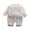 Beige, variant on GigrtiJin Baby Sweatsuit 2 Piece Toddler Boy Girl Winter Fleece Pajama Set Twist Knit Cotton Warm Sweater Top and Pant