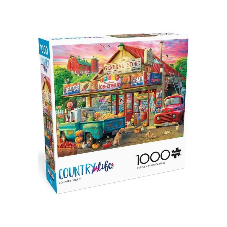 Buffalo Games 1000-Piece Country Life Country Store Jigsaw Puzzle 