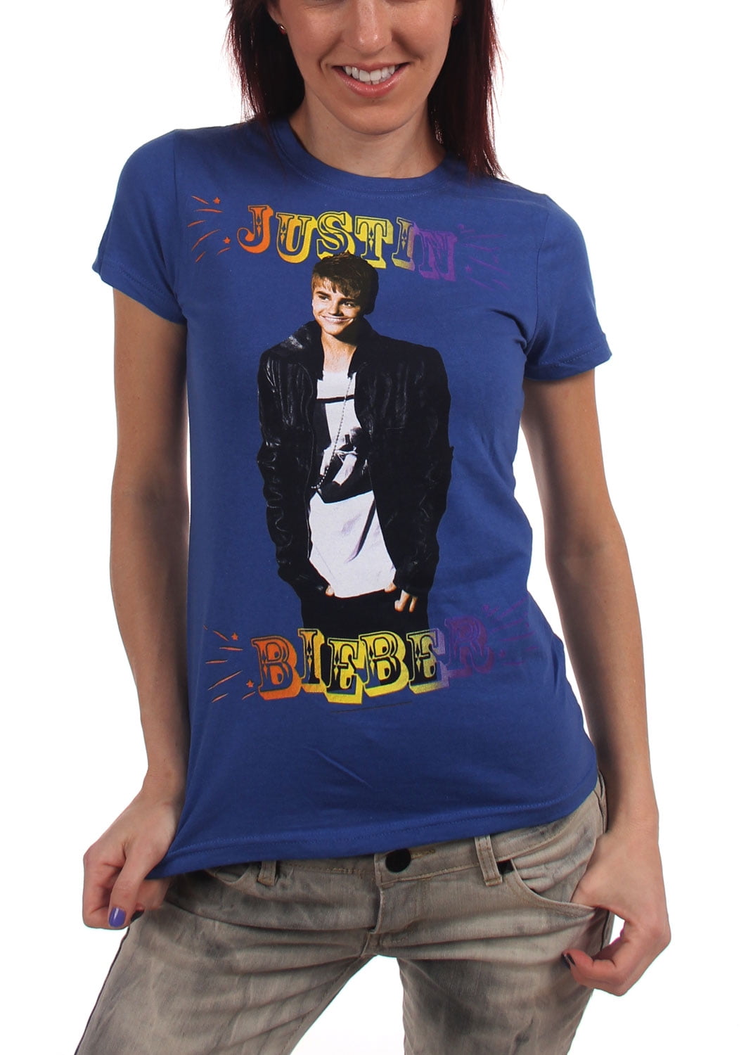 justin bieber t shirt walmart