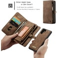 thumbnail image 5 of Huawei P30 Pro Wallet Case, Zipper Purse Leather Shockproof TPU Detachable Magnetic Flip Case with, 5 of 5