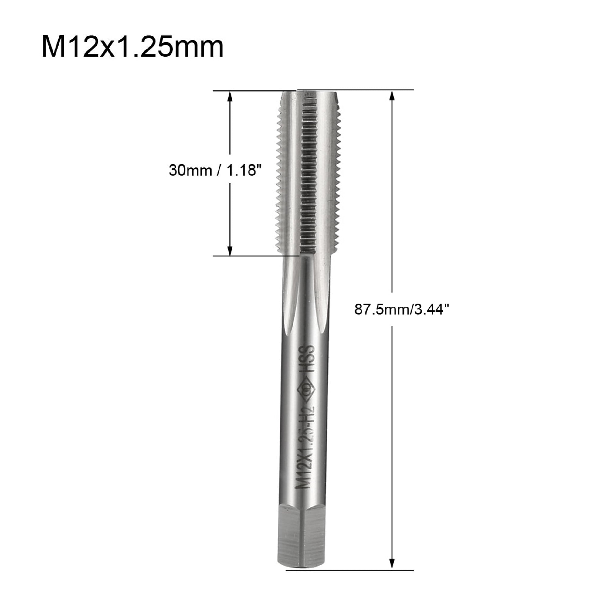 M11 x 1.25 mm Pitch Thread Metric HSS Right Hand Tap Useful Thread Tool 