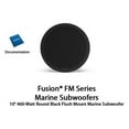 thumbnail image 3 of Fusion Fm-s10rb 10in Black Round Flush Mount Subwoofer, 3 of 3