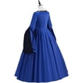 thumbnail image 4 of Women’s Anne Boleyn Tudor Queen Renaissance Elizabethan Style Ball Gown Dress Set, 4 of 6