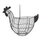 thumbnail image 2 of Ganfancp Cesta de Malla de Hierro Cesta de Almacenamiento Fruta Huevos Contenedor Ornamento Hogar Almacenamiento Hueco Cocina Cesta de Almacenamiento Ofertas Flash Liquidación 1* Cesta, 2 of 6