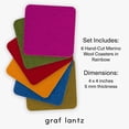 thumbnail image 4 of Posavasos Graf Lantz Bierfilzl de Fieltro de Lana Merino 10x10 cm Set de 6, 4 of 6