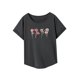 thumbnail image 4 of Camiseta para mujer con cuello redondo, camiseta básica suave y moderna para la playa, trabajo y desplazamientos M, 4 of 7