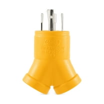 Camco PowerGrip Camper/RV 4-Prong Generator Adapter (55438)