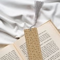 thumbnail image 6 of Kdxio Brown Flowers Print Metal Tassel Bookmarks,Perfect Gift for Art Lovers and Bookworms Metal Bookmarks for Women, 6 of 8