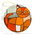 thumbnail image 2 of Unique Ginger Cat Gift Ceramics Ornaments Memorial Gifts for Cat Lovers Keepsake Ceramic Ornament Holiday Ornament for Home Christmas Tree Decor for Woman Friend Birthday, 2 of 5