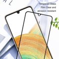 thumbnail image 4 of AMORUS 2 Pcs pour Samsung Galaxy A15 4G Film en Verre Trempé à Colle Complète Protection Écran Complet, 4 of 5