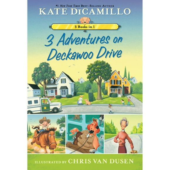 Pre-Owned 3 Adventures on Deckawoo Drive: 3 Books in 1 (Paperback 9781536208641) by Kate DiCamillo