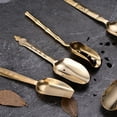 thumbnail image 4 of Tea Shovel Glossy Anti-scalding Copper Scooping Sugar Coffee Scoop, 4 of 7