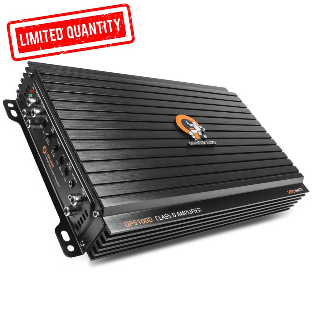 Quantum Audio QP6100.1D Class D Monoblock Amplifier / 6000 Watts New