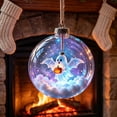 thumbnail image 6 of sruoe Halloween Transparent Scene Ball, Ghost Cottage Hanging Sphere, Halloween Party Supplies, Halloween Decorations for Tree Window Entryway, 6 of 6