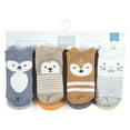 thumbnail image 3 of Hudson Baby Cotton Rich Baby Terry Socks 16-Pack, Multicolor Boy Woodland, 0-6 Months, 3 of 3