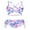 Flower Pink, variant on YIZYIF Big & Little Girls Tie-Dye Tankini Set Halter Swimming Tops with Bottoms Swimsuit Beach Vacation Wear