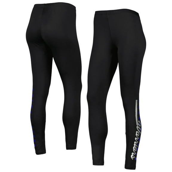 Women's G-III 4Her by Carl Banks Black Golden State Warriors Jump Shot Leggings