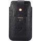 thumbnail image 1 of Leather Belt Case For Cell Phone, Men's Leather Belt Bag For Phone Black, 6.9" Men's Small Holder Belt Clip Phone Case Belt Clip Pouch Fanny Pack Wall, 1 of 4