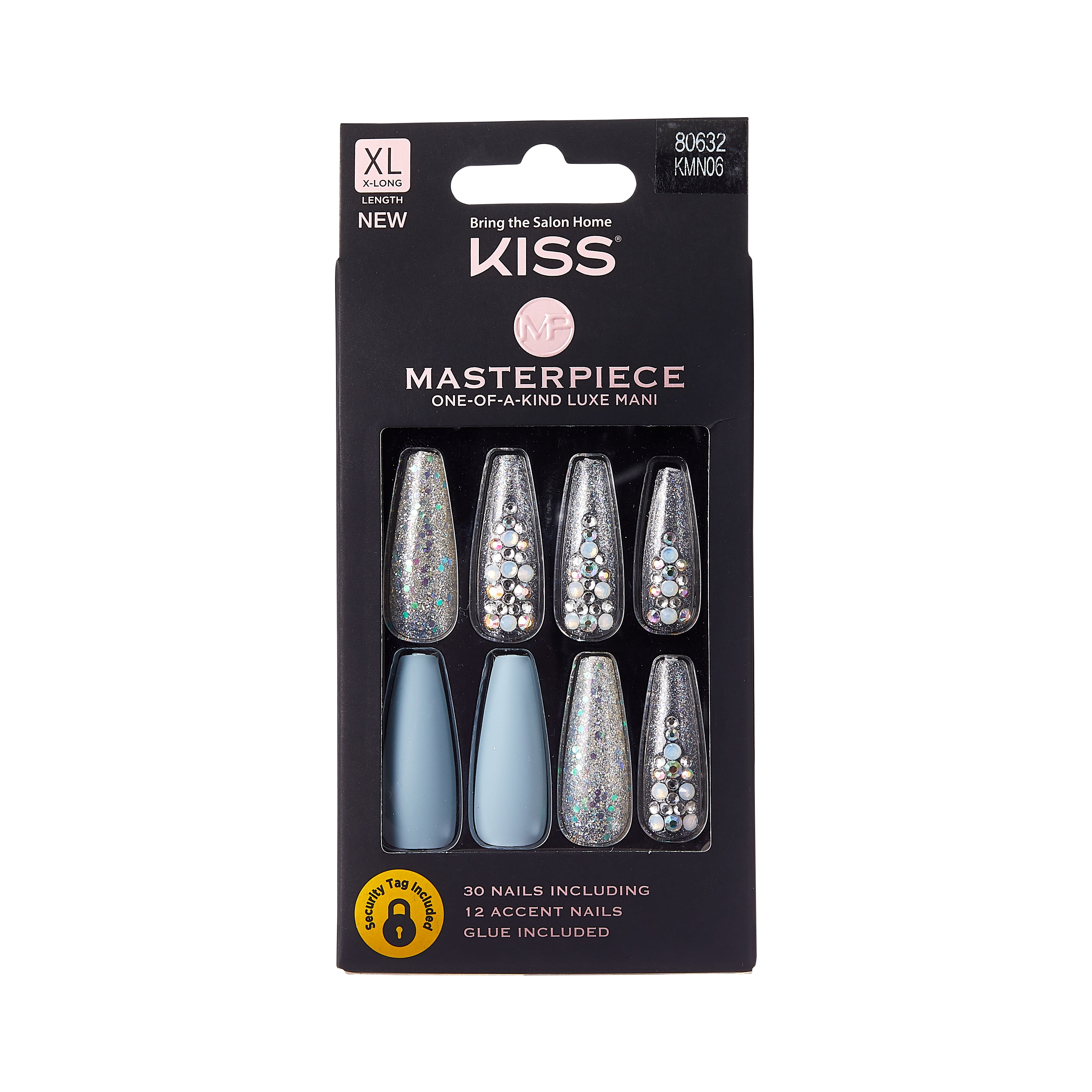KISS Masterpiece XL Nails - EXTRAVAGANT - Walmart.com