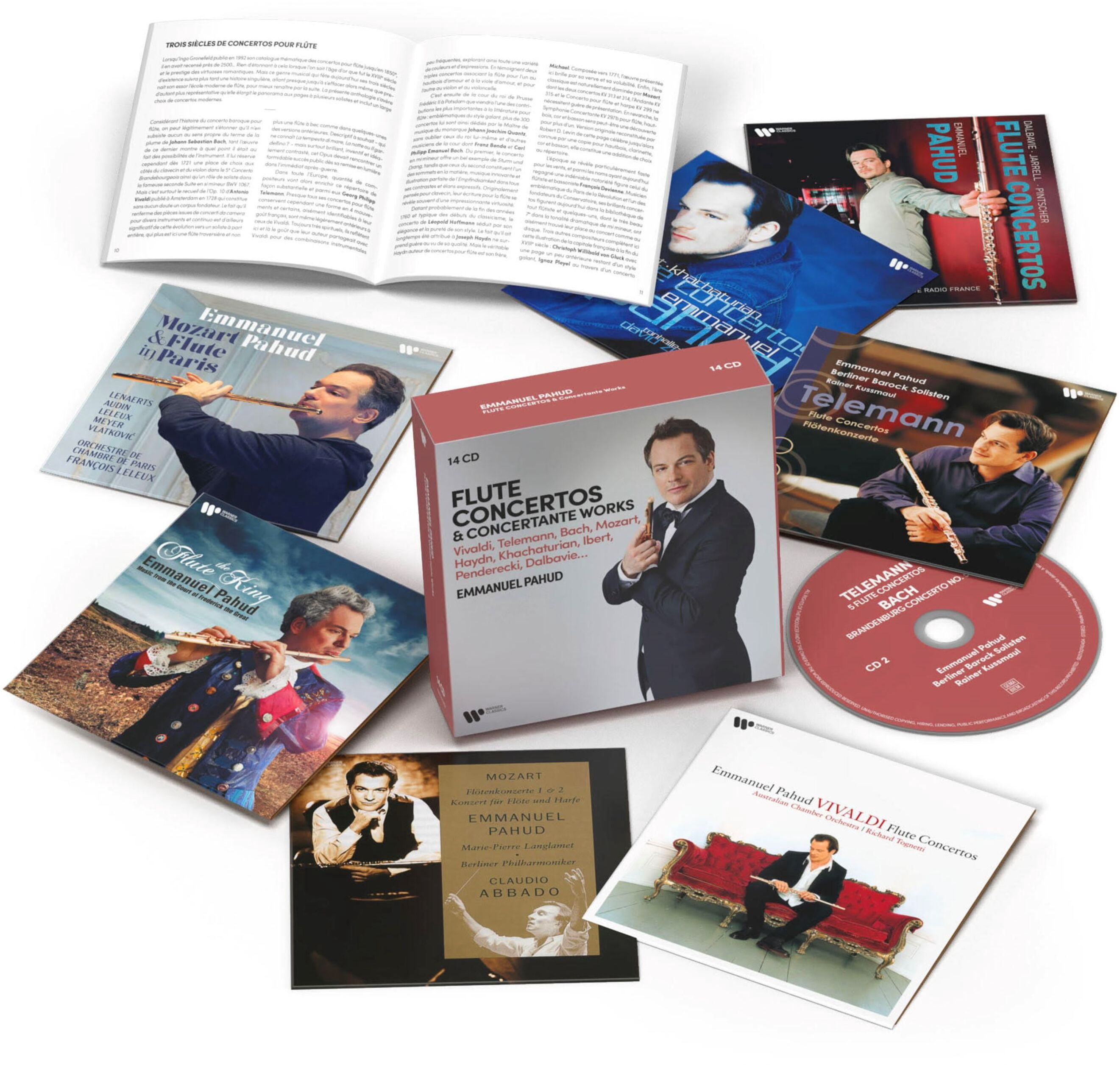 Emmanuel Pahud - Flute Concertos - Music & Performance - CD