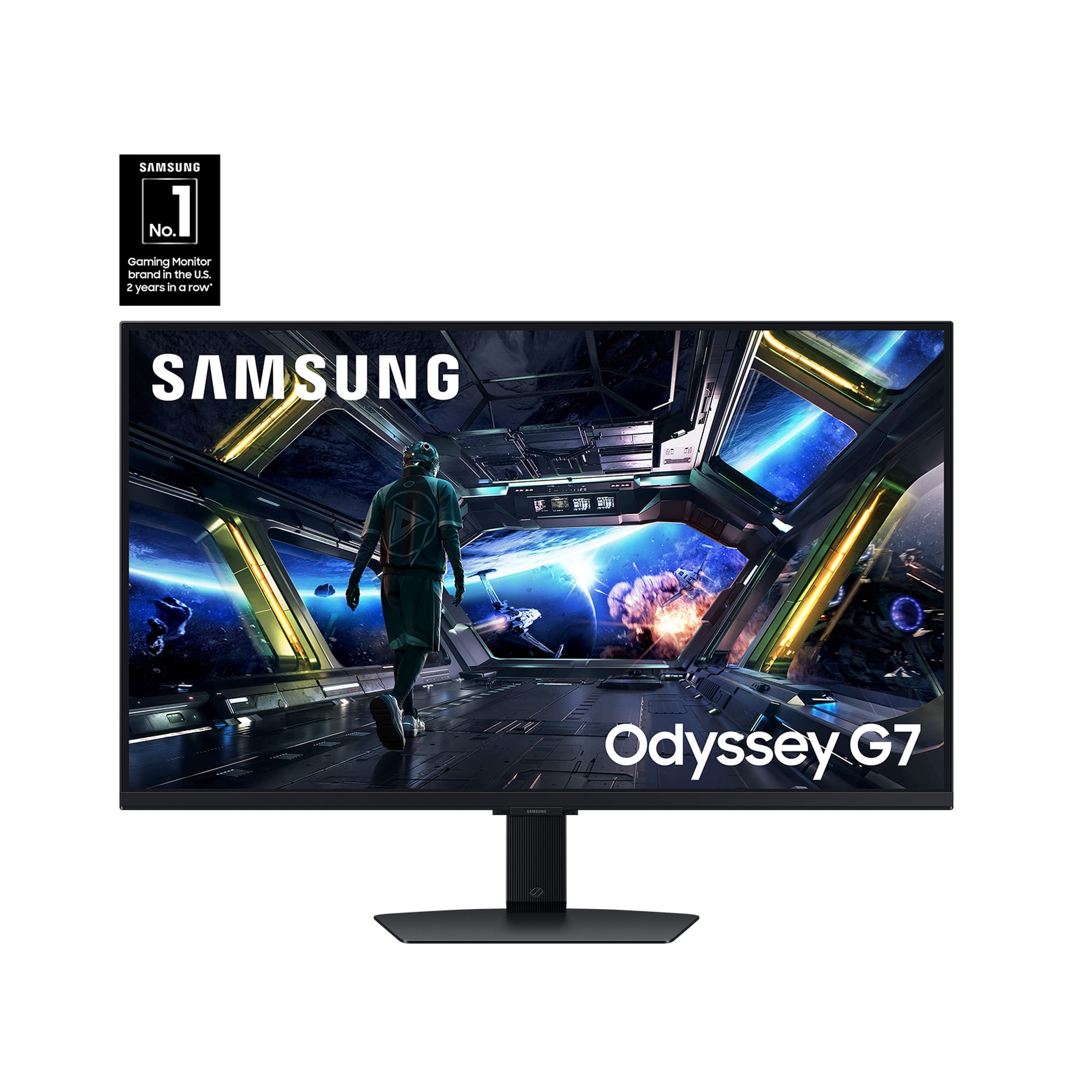 Samsung 32" Odyssey G7 (G70D) 4K UHD IPS 144Hz 1ms(GtG) Smart Gaming Monitor - LS32DG702ENXZA