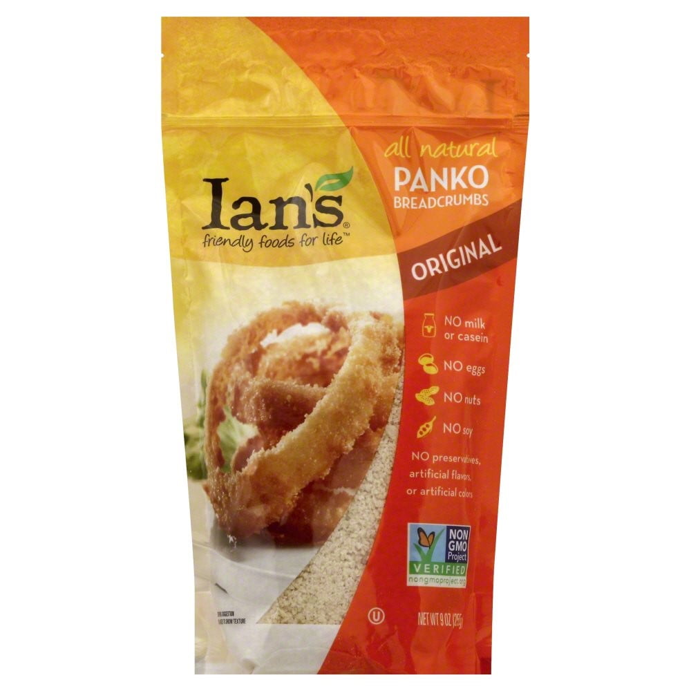 Ian's Natural Foods Panko Breadcrumbs, Original, 9 Oz by Ian'S Natural Foods