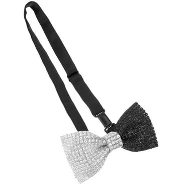 Raindrops Rhinestone Bow Tie for Men Pretied and Decorative Perfect for Wedding Banquet or Party Multi Color