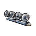 thumbnail image 4 of Ventilador de la consola de automóvil de 4 cabezas de 5 V USB 360  degree Rotación Ventilador del vehículo Ventilador 3 Velocidad Ajustable Plegable para, 4 of 9