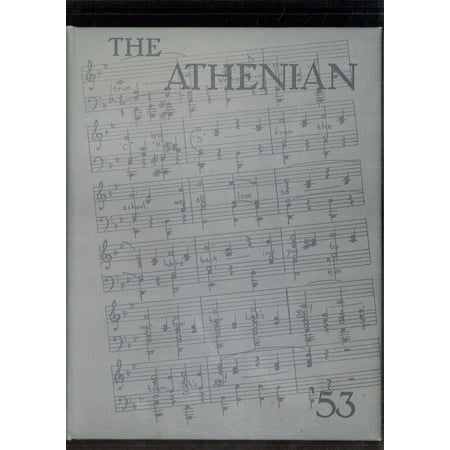 (Custom Reprint) Yearbook: 1953 Athens Community High School - Athenian Yearbook (Athens, IL)