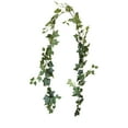 thumbnail image 2 of Floleo Clearance Artificial Vines Ivy Garland, 70" Fake Vine with Silk Green Leaves Faux Hanging Plants Greenery Decoration for Bedroom Home Wall Party, Wedding Arch Apartment Room Decor (Ivy), 2 of 6