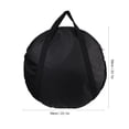 thumbnail image 2 of RENACLIPY mandolin bag Cymbal Bag Simple Design Black 1Pack, 2 of 8