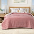 thumbnail image 5 of Floral Quilt Set - Lightweight, Soft, All-Season - 2-Piece Reversible Floral Bedding Set (Twin / Twin XL, Cottage Floral Patchwork), 5 of 6