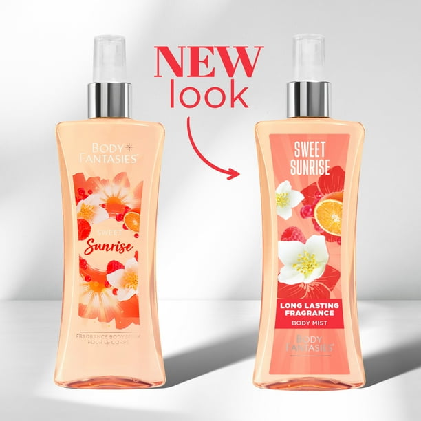 Body Fantasies Sweet Sunrise Body Spray for Women, 8 fl oz